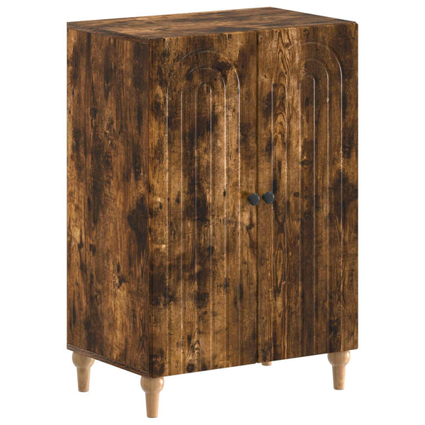 Kenkäkaappi ALKMAAR 59,5 x 39,5 x 90 cm Tekninen puu Savutammi