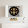 Dartboard-kaappi ALKMAAR Harmaa Sonoma 52,5 x 10,5 x 53,5 cm