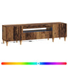 LED TV-kaappi Vanha puu Tekninen puu