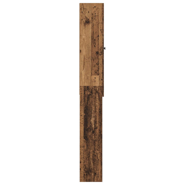 Vessakaappi ALKMAAR Vanha puu 66 x 25,5 x 190 cm Tekninen puu