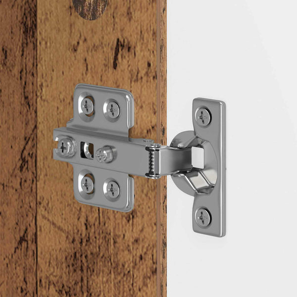 Kenkäkaappi ZWOLLE 59,5 x 39,5 x 91,5 cm Tekninen puu Vanha puu