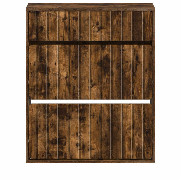 Kenkäkaappi ZWOLLE 78 x 24 x 103 cm Tekninen puu Savutammi