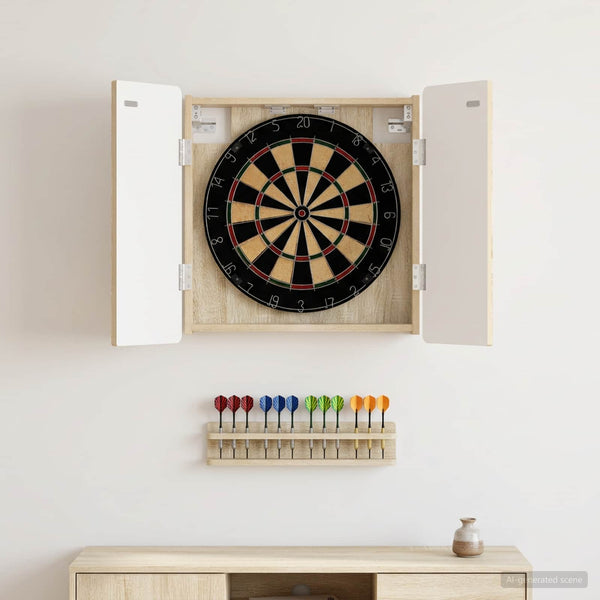 Dartboard-kaappi ZWOLLE Sonoma-tammi 52,5 x 10,5 x 57,5 cm