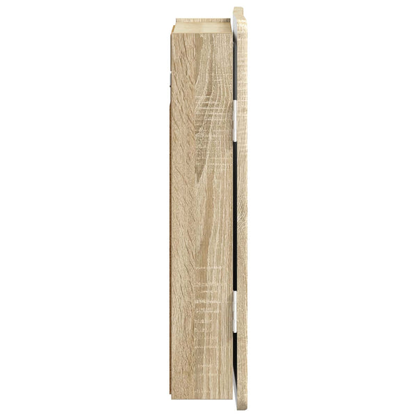 Dartboard-kaappi ZWOLLE Sonoma-tammi 52,5 x 10,5 x 57,5 cm