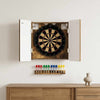 Dartboard-kaappi ZWOLLE Savutammi 52,5 x 10,5 x 57,5 cm