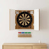 Dartboard-kaappi ZWOLLE Vanha puu 52,5 x 10,5 x 57,5 cm