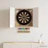 Dartboard-kaappi ZWOLLE Artisaanitammi 52,5 x 10,5 x 57,5 cm