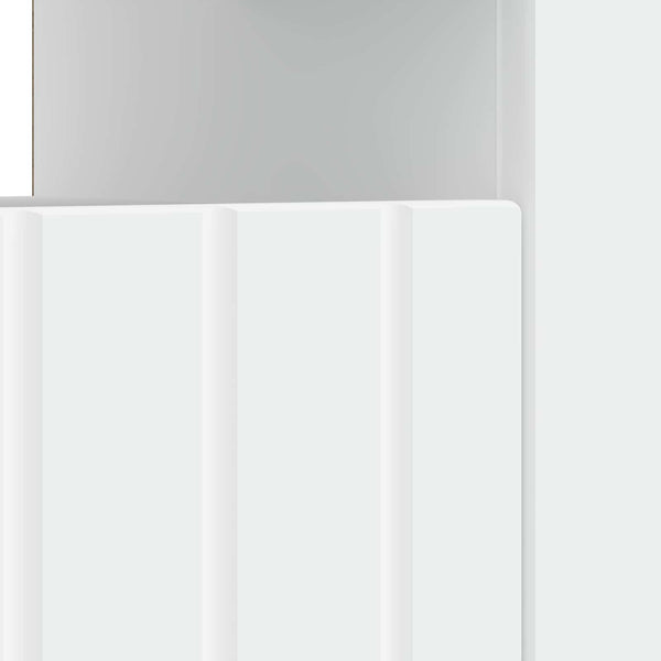 LED TV-kaappi valkoinen Tekninen puu