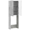 Vessakaappi ZWOLLE Betoninharmaa 66 x 25,5 x 190 cm