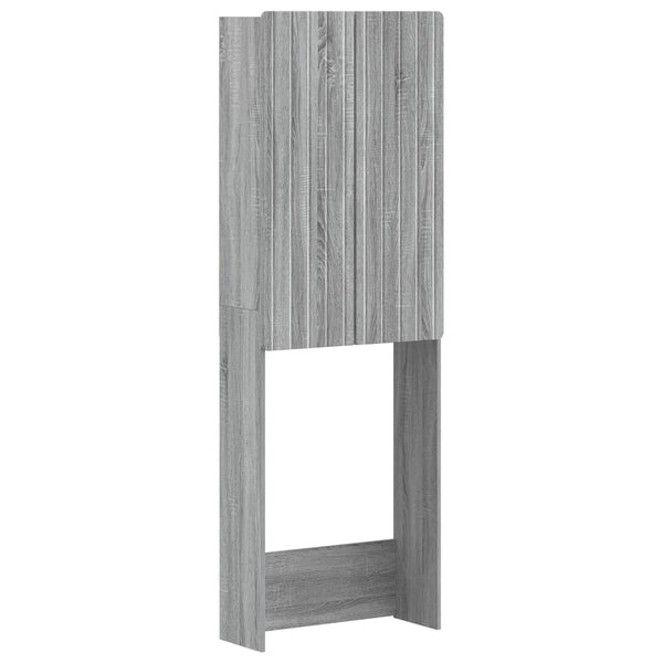 Vessakaappi ZWOLLE Harmaa Sonoma 66 x 25,5 x 190 cm