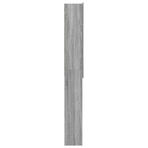 Vessakaappi ZWOLLE Harmaa Sonoma 66 x 25,5 x 190 cm