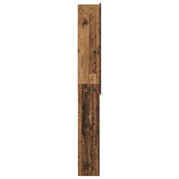 Vessakaappi ZWOLLE Vanha puu 66 x 25,5 x 190 cm Tekninen puu