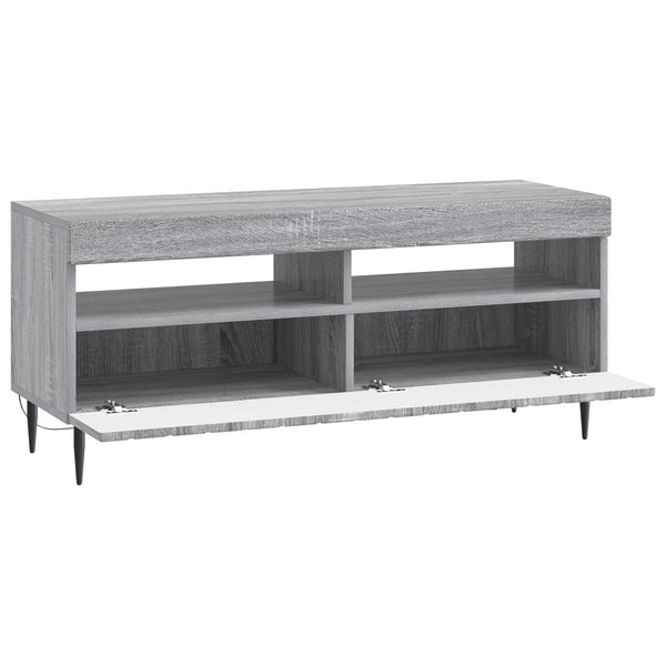 LED TV-kaappi Harmaa Sonoma Tekninen puu
