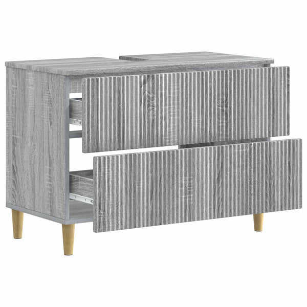 Kylpyhuoneen allaskaappi ARNHEM Harmaa Sonoma 82 x 41 x 59 cm