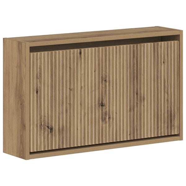 Seinälle asennettava kenkäkaappi ARNHEM 71 x 17 x 43 cm