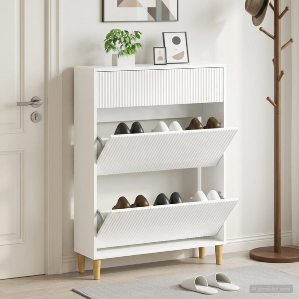 Kenkäkaappi ARNHEM 78 x 24 x 103 cm Tekninen puu