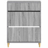 Kenkäkaappi ARNHEM 78 x 24 x 103 cm Tekninen puu Harmaa Sonoma