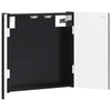 Dartboard-kaappi ARNHEM Musta 52,5 x 10,5 x 53,5 cm