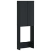 Vessakaappi ARNHEM Musta 66 x 25,5 x 190 cm Tekninen puu