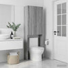 Vessakaappi ARNHEM Harmaa Sonoma 66 x 25,5 x 190 cm