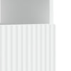 LED TV-kaappi valkoinen Tekninen puu