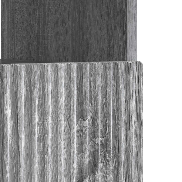 LED TV-kaappi Harmaa Sonoma Tekninen puu