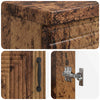 Kylpyhuoneen allaskaappi HAARLEM Vanha puu 59,5 x 31,5 x 59 cm