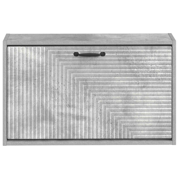 Seinälle asennettava kenkäkaappi HAARLEM 71 x 17 x 43 cm