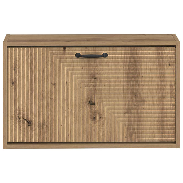 Seinälle asennettava kenkäkaappi HAARLEM 71 x 17 x 43 cm