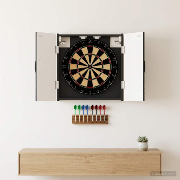 Dartboard-kaappi UTRECHT Musta 52,5 x 10,5 x 53,5 cm