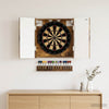 Dartboard-kaappi UTRECHT Savutammi 52,5 x 10,5 x 53,5 cm