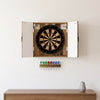 Dartboard-kaappi HOORN Vanha puu 52,5 x 10,5 x 53,5 cm
