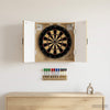 Dartboard-kaappi UTRECHT Artisaanitammi 52,5 x 10,5 x 53,5 cm