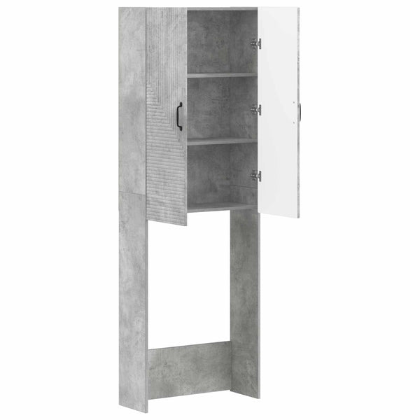 Vessakaappi HAARLEM Betoninharmaa 66 x 25,5 x 190 cm