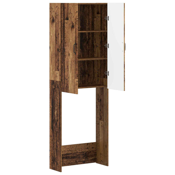 Vessakaappi HAARLEM Vanha puu 66 x 25,5 x 190 cm Tekninen puu
