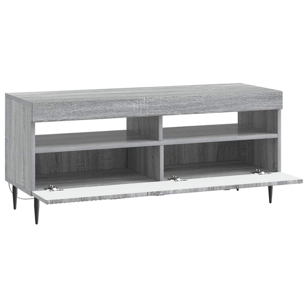 LED TV-kaappi Harmaa Sonoma Tekninen puu