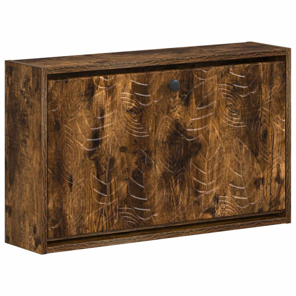 Seinälle asennettava kenkäkaappi DELFT 71 x 17 x 43 cm