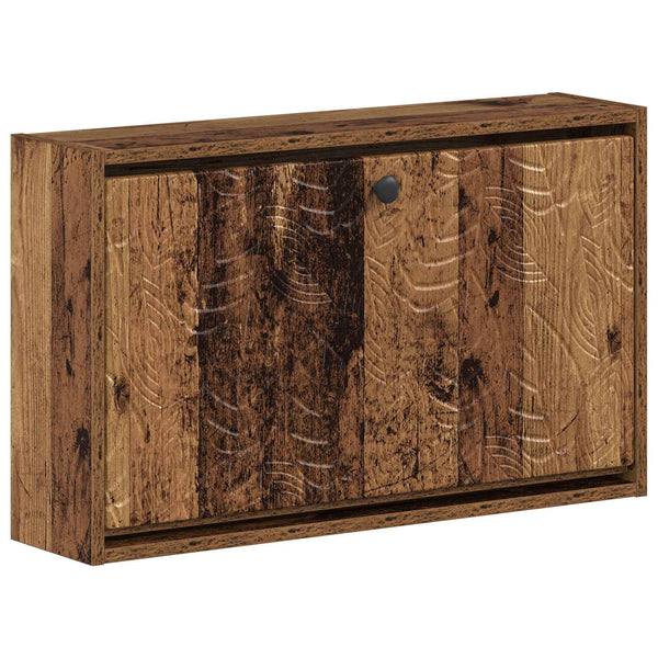 Seinälle asennettava kenkäkaappi DELFT 71 x 17 x 43 cm