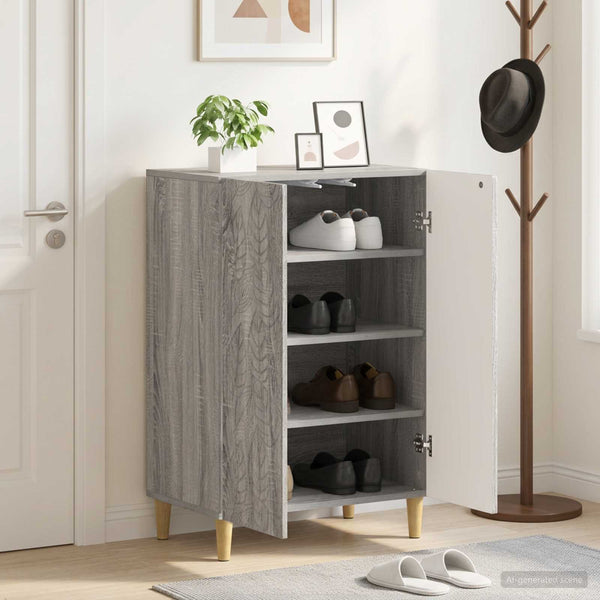 Kenkäkaappi DELFT 59,5 x 39,5 x 90 cm Tekninen puu