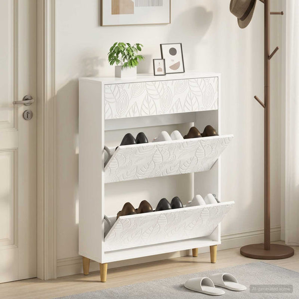 Kenkäkaappi DELFT 78 x 24 x 103 cm Tekninen puu