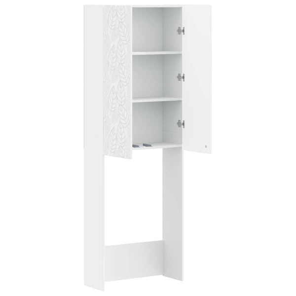 Vessakaappi DELFT valkoinen 66 x 25,5 x 190 cm Tekninen puu