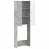 Vessakaappi DELFT Betoninharmaa 66 x 25,5 x 190 cm Tekninen puu