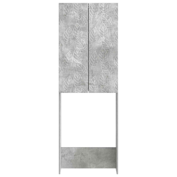 Vessakaappi DELFT Betoninharmaa 66 x 25,5 x 190 cm Tekninen puu