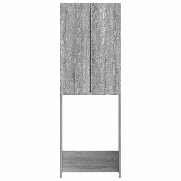 Vessakaappi DELFT Harmaa Sonoma 66 x 25,5 x 190 cm Tekninen puu