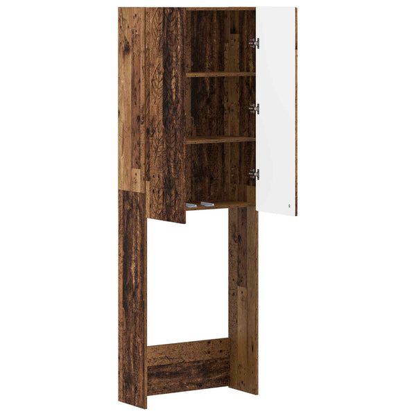 Vessakaappi DELFT Vanha puu 66 x 25,5 x 190 cm Tekninen puu