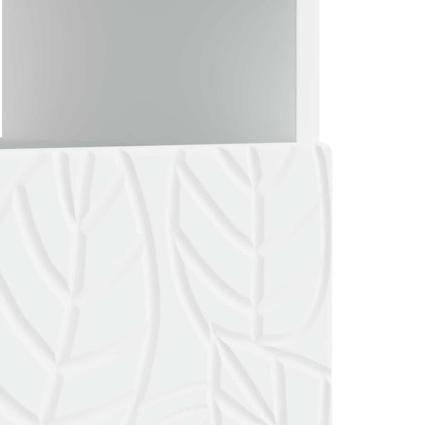 LED TV-kaappi valkoinen Tekninen puu