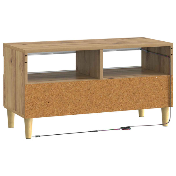 LED TV-kaappi Artisaanitammi Tekninen puu