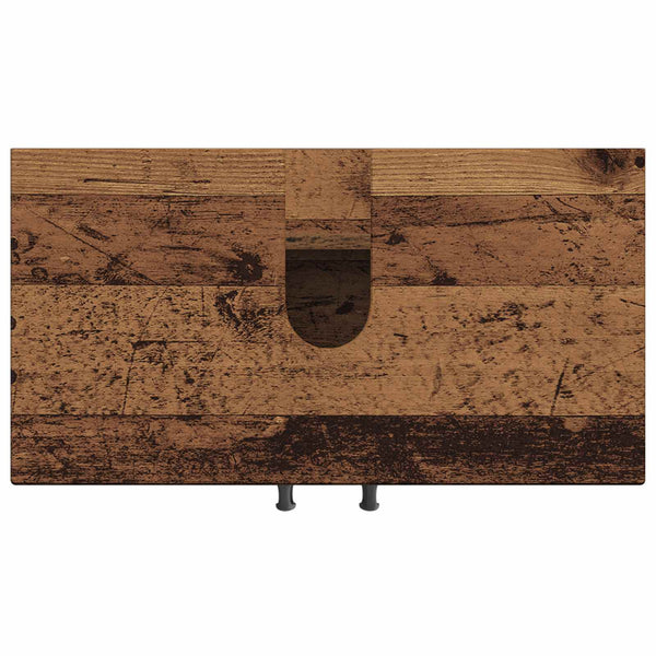 Kylpyhuoneen allaskaappi HOORN Vanha puu 59,5 x 31,5 x 56 cm
