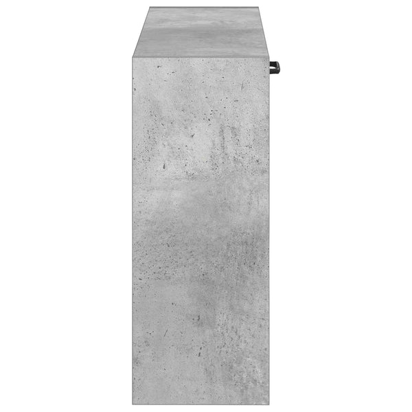 Seinälle asennettava kenkäkaappi HOORN 71 x 17 x 43 cm