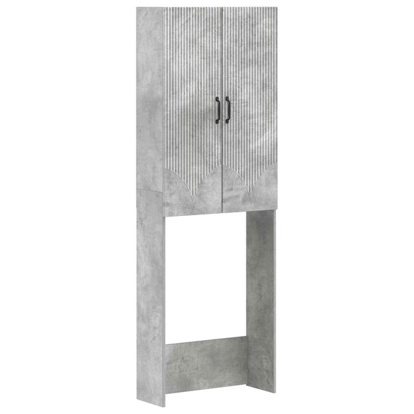 Vessakaappi HOORN Betoninharmaa 66 x 25,5 x 190 cm Tekninen puu